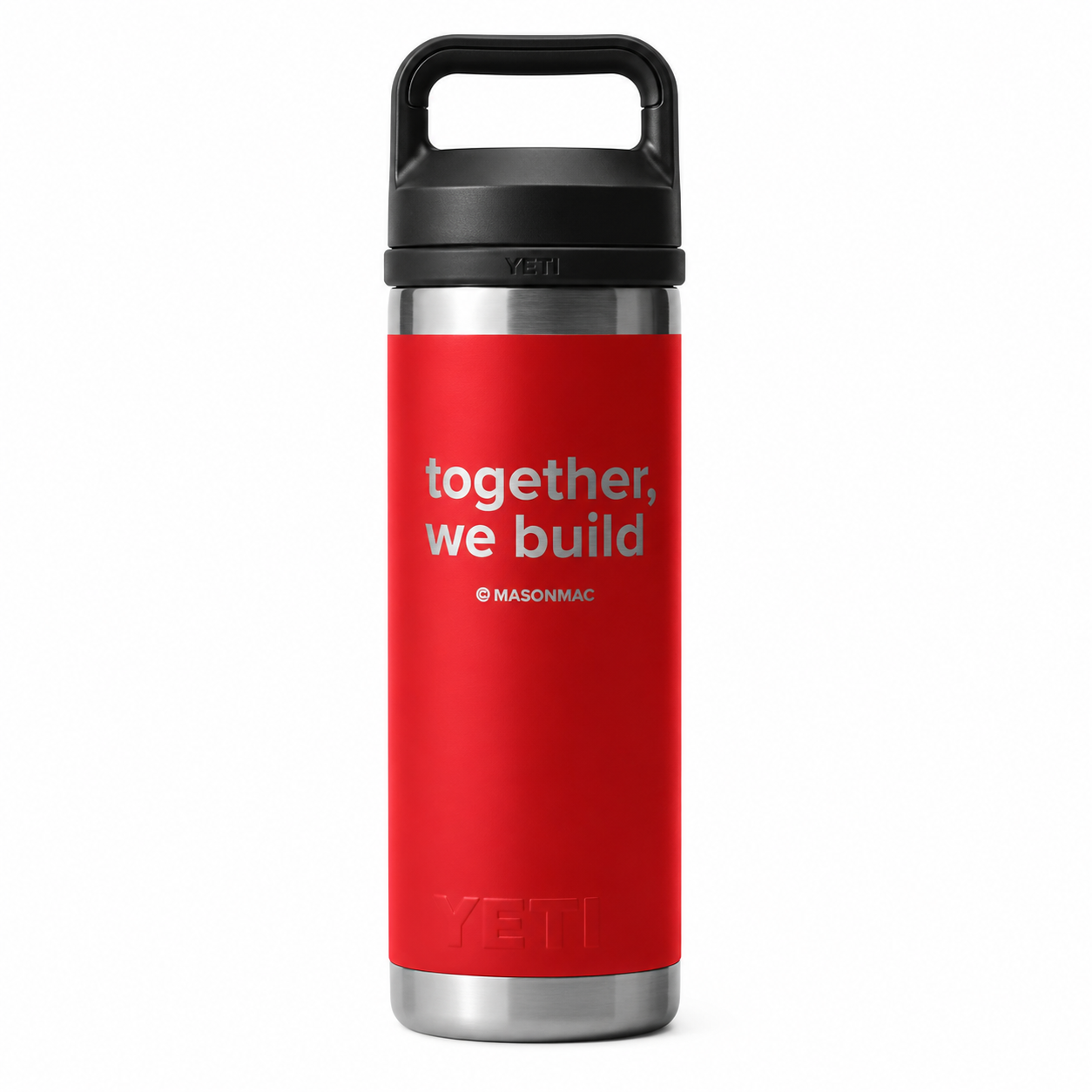 MasonMac Yeti® Rambler 18oz Water Bottle