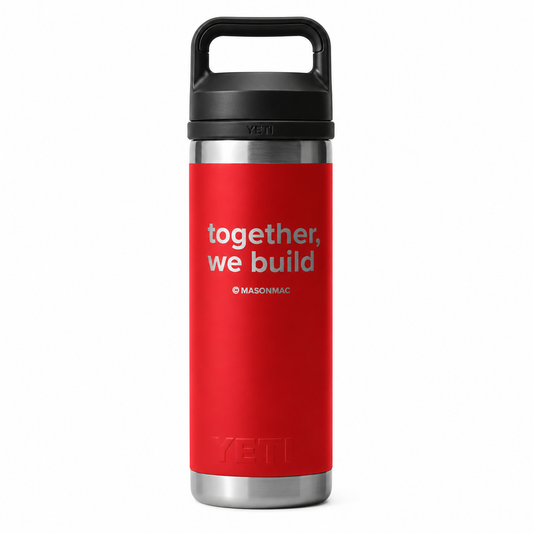 MasonMac Yeti® Rambler 18oz Water Bottle