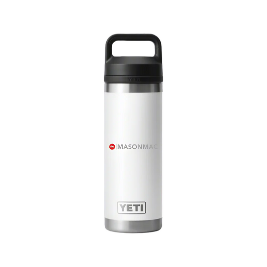 MasonMac Yeti Rambler Water Bottle with Chug Cap 18oz