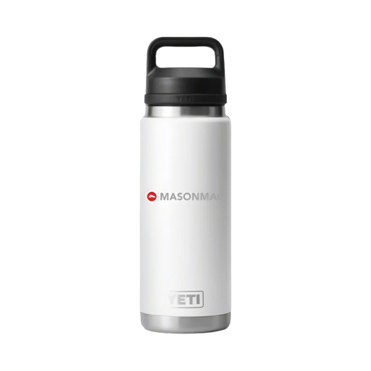 MasonMac Yeti Rambler Water Bottle with Chug Cap 26oz